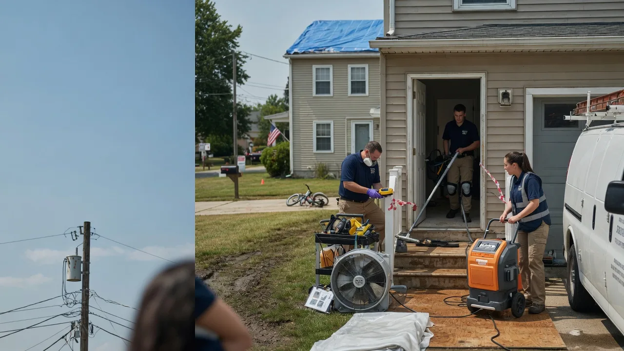 Water Damage Repair in East Andover, ME near me